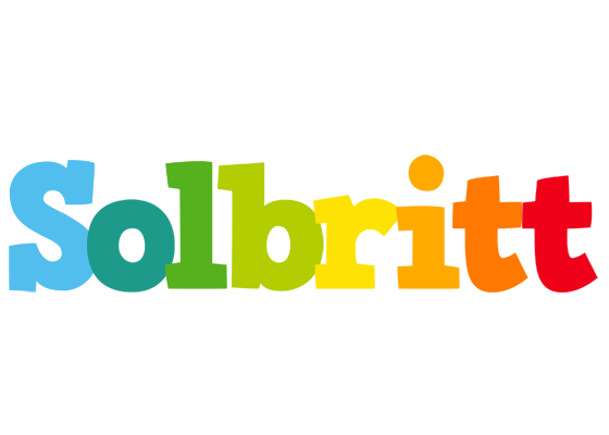 Solbritt rainbows logo