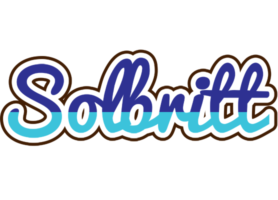 Solbritt raining logo