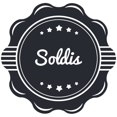Soldis badge logo