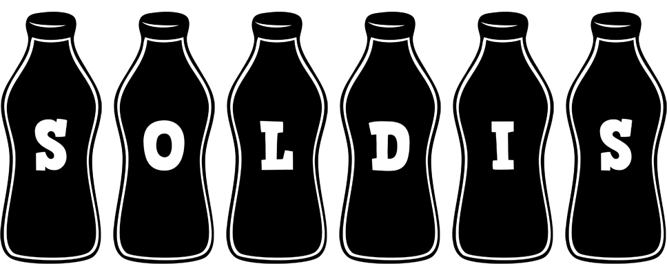 Soldis bottle logo