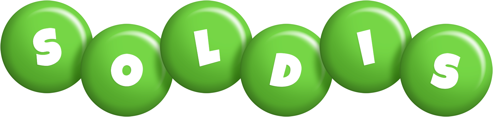 Soldis candy-green logo