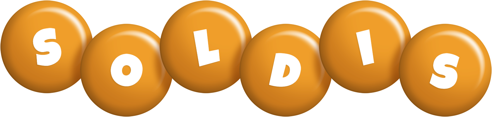 Soldis candy-orange logo