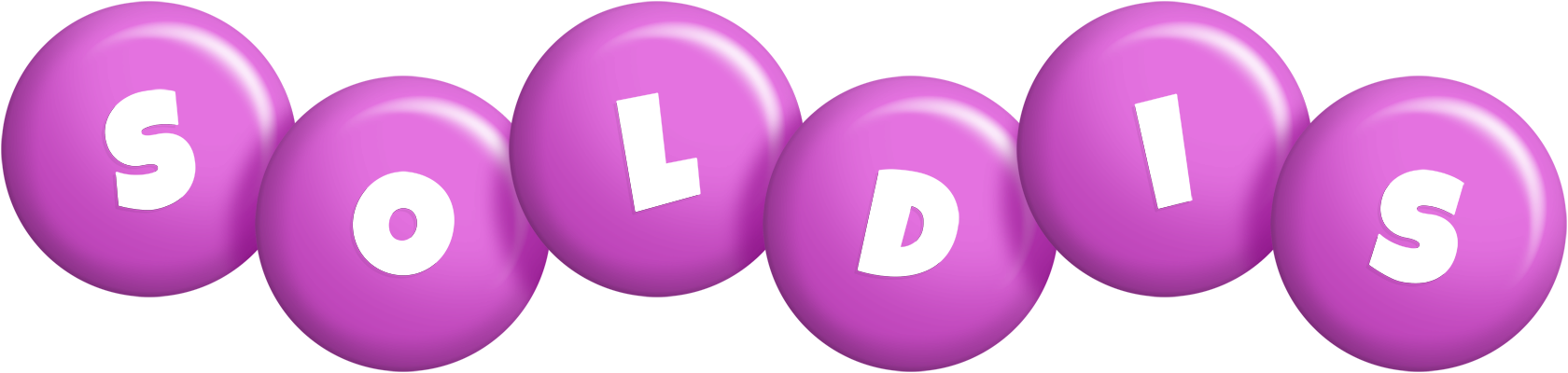 Soldis candy-purple logo