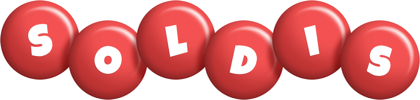 Soldis candy-red logo