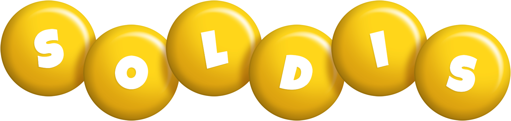 Soldis candy-yellow logo