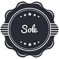 Sole badge logo