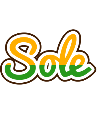 Sole banana logo