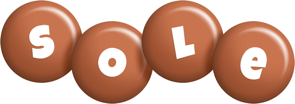 Sole candy-brown logo