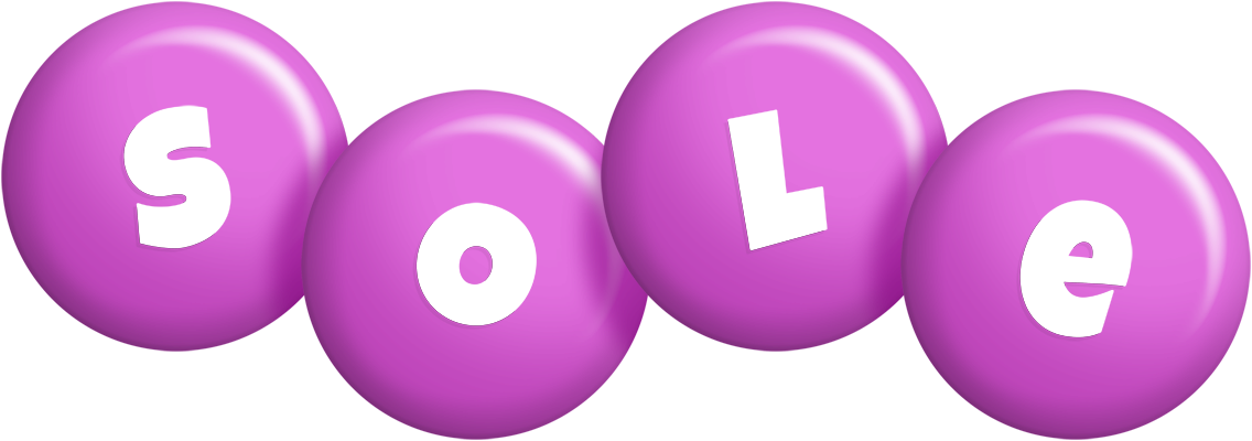 Sole candy-purple logo