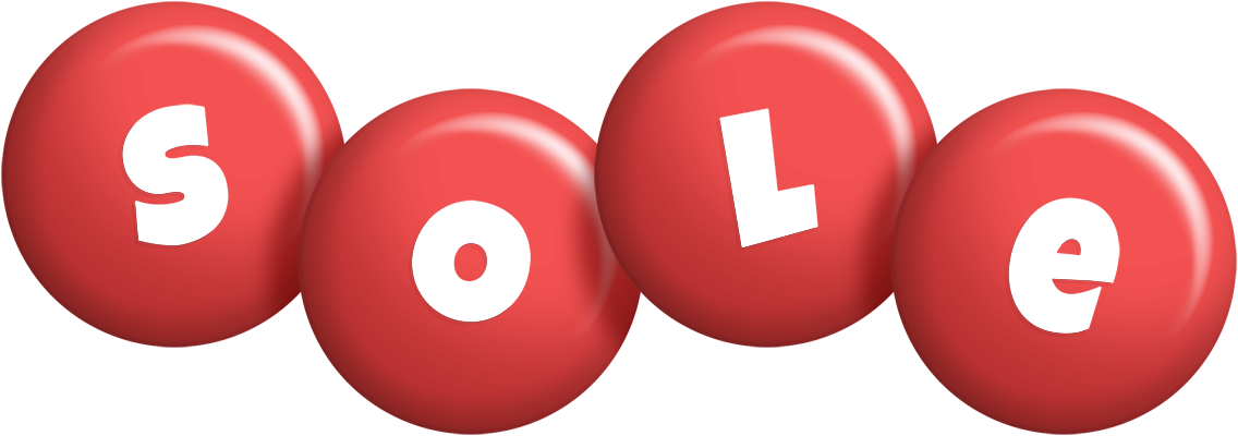 Sole candy-red logo