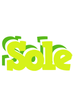 Sole citrus logo
