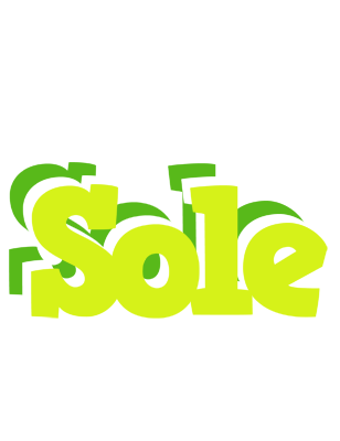 Sole citrus logo