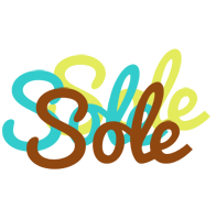 Sole cupcake logo