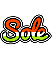Sole exotic logo