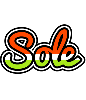 Sole exotic logo