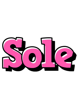 Sole girlish logo