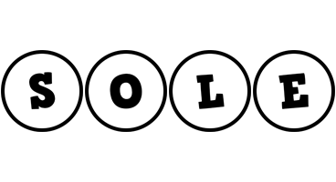 Sole handy logo