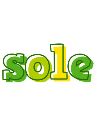 Sole juice logo