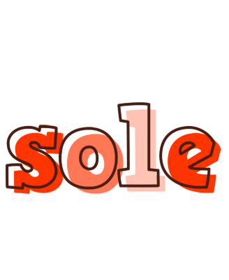 Sole paint logo