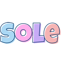 Sole pastel logo