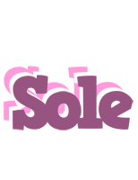 Sole relaxing logo