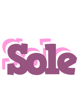 Sole relaxing logo