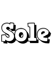 Sole snowing logo