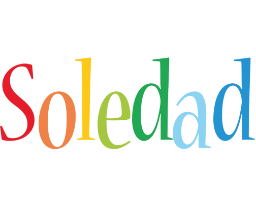 Soledad birthday logo