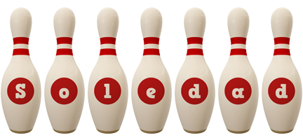 Soledad bowling-pin logo