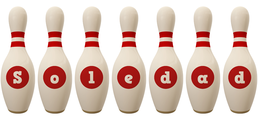 Soledad bowling-pin logo
