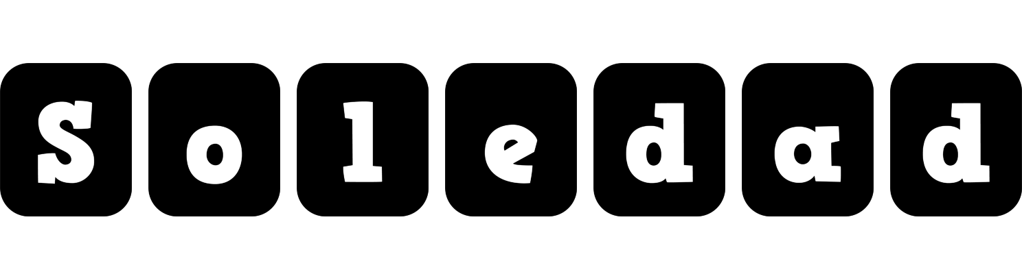 Soledad box logo