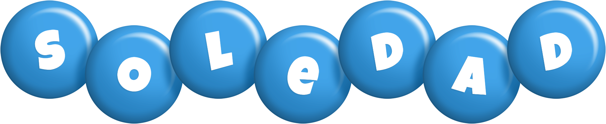 Soledad candy-blue logo