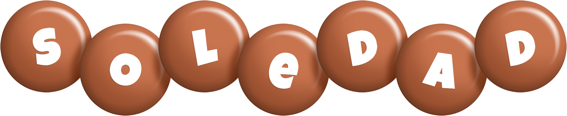 Soledad candy-brown logo