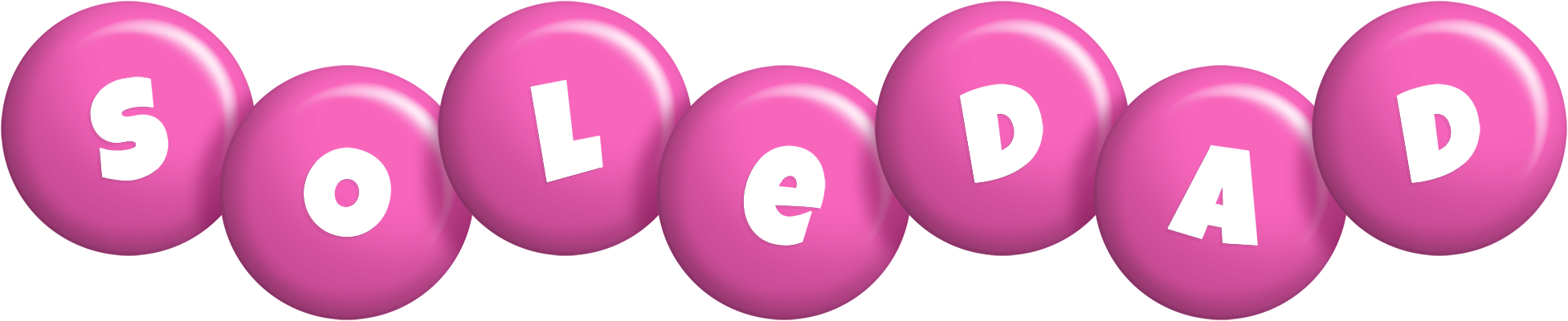 Soledad candy-pink logo