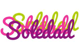 Soledad flowers logo