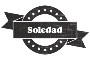 Soledad grunge logo