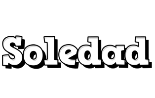 Soledad snowing logo