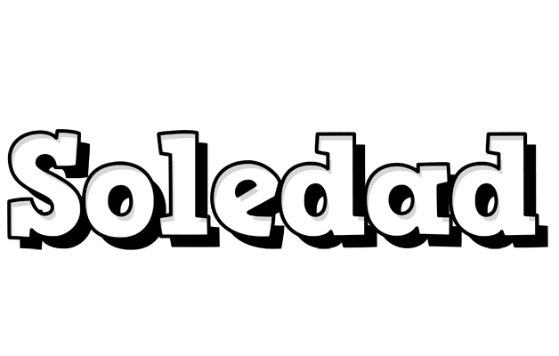 Soledad snowing logo