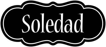 Soledad welcome logo