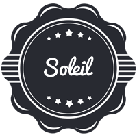 Soleil badge logo