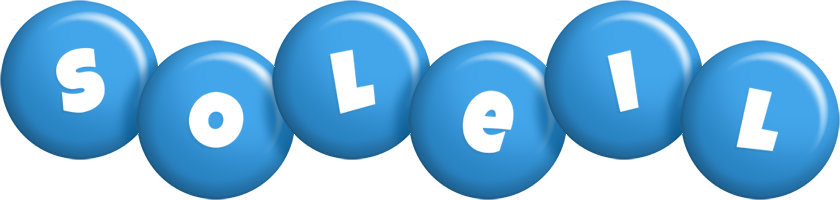 Soleil candy-blue logo