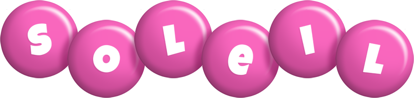Soleil candy-pink logo