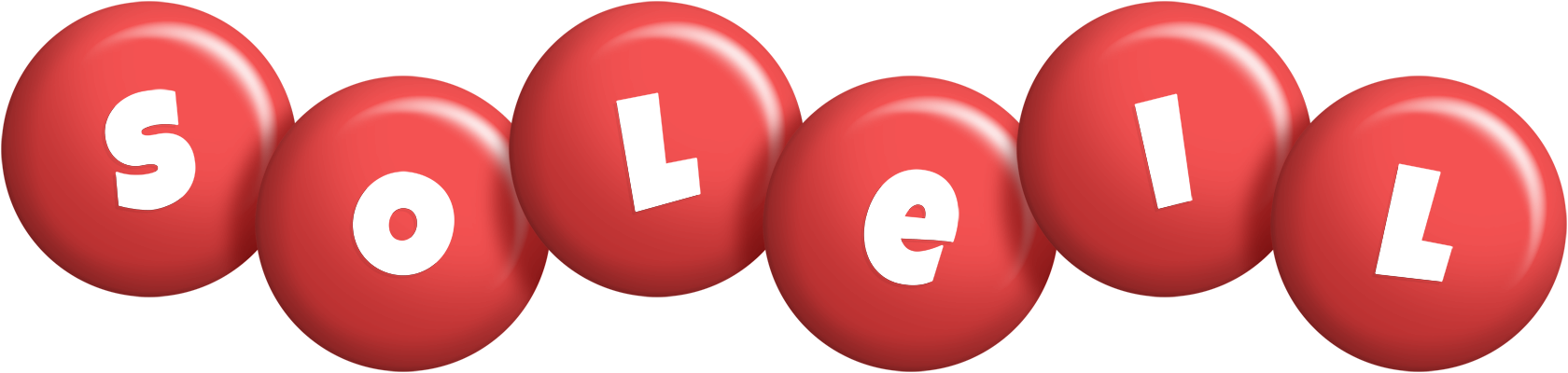 Soleil candy-red logo