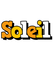 Soleil cartoon logo