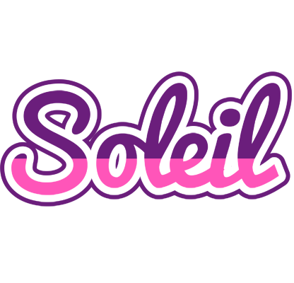 Soleil cheerful logo