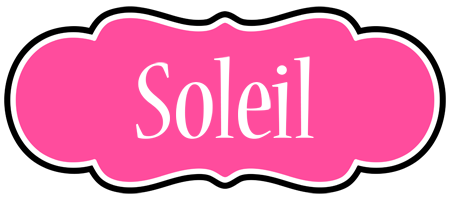 Soleil invitation logo