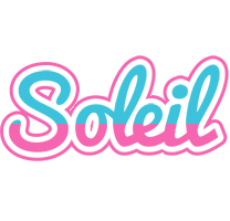 Soleil woman logo