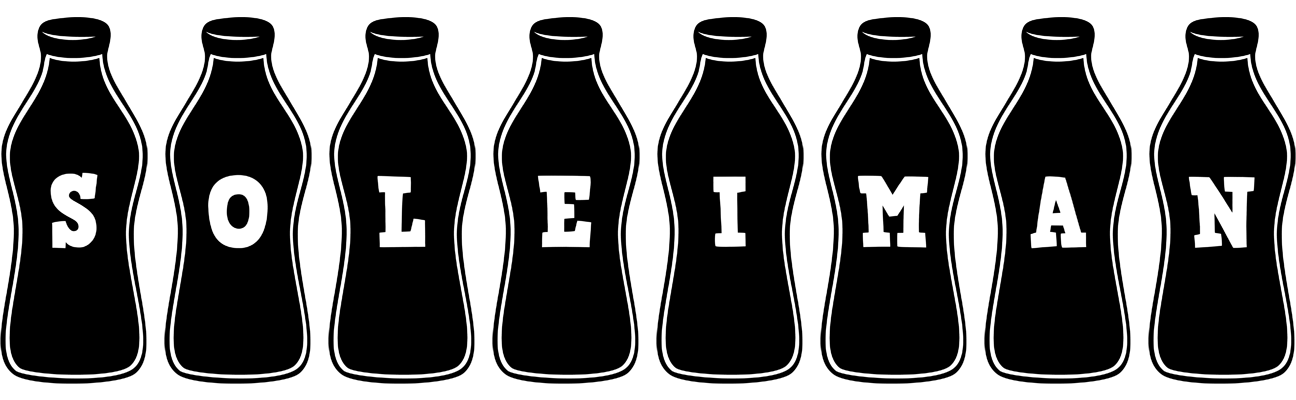 Soleiman bottle logo