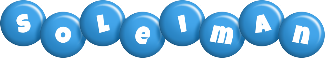 Soleiman candy-blue logo