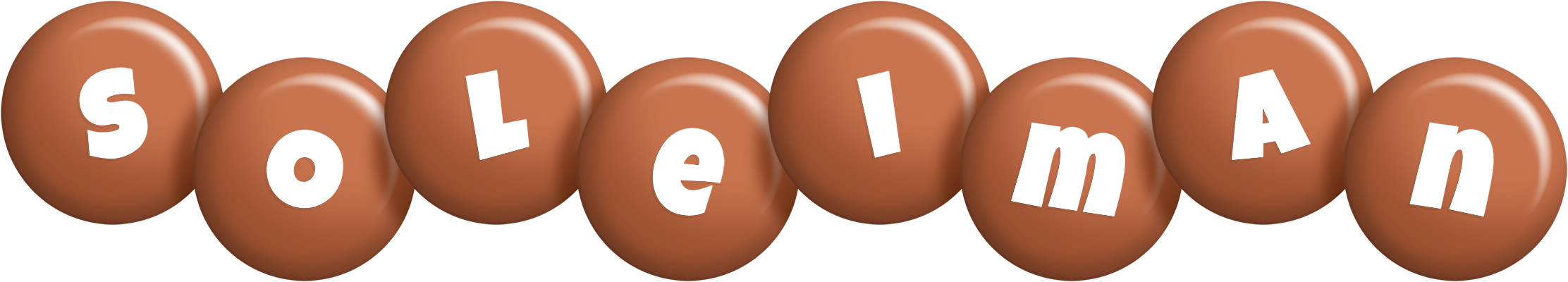 Soleiman candy-brown logo